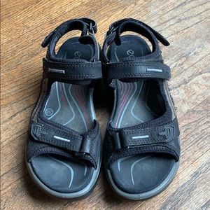 ECCO Off-road Outdoor Black Sandals